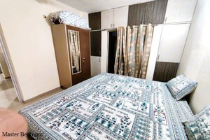 Master Bedroom in 1 BHK Apartment at shiv Kalp Homes, Wadgaon Sheri – for Rent