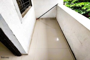 Balcony in 1 BHK Apartment at shiv Kalp Homes, Wadgaon Sheri – for Rent