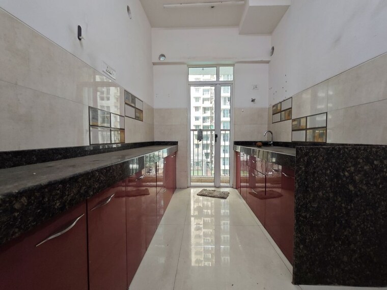 Kitchen, marathon-nexzone 2 Bedroom 745 Sq.Ft. Apartment In New Panvel Navi Mumbai 9838878