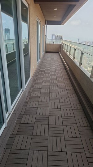 Balcony in 3 BHK Apartment at Piramal Mahalaxmi, Mahalaxmi – for Rent