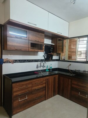 Kitchen in 3 BHK Apartment at SSD Sai Pearl, Pimple Saudagar – for Rent