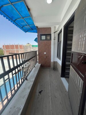Balcony in 3 BHK Builder Floor at Ranaji Enclave – for Rent