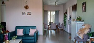 Living Room in 3 BHK Apartment at Vasant Valley Ivy Tower, Malad East – for Rent