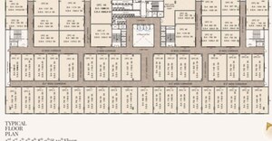 Floor Plan in  Office Space at Narsingi – for Sale