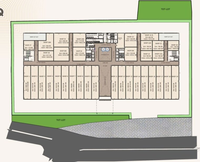 Master Plan, narsingi Commercial Office Space 1000 Sq.Ft. In Narsingi Hyderabad 10759677