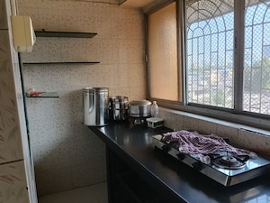 Kitchen in 1 BHK Apartment at New Ganga Yamuna CHS, Kalyan West – for Rent