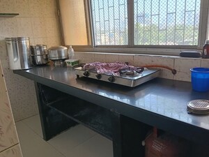Kitchen in 1 BHK Apartment at New Ganga Yamuna CHS, Kalyan West – for Rent