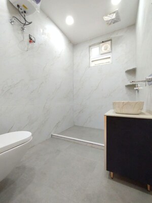 Bathroom in 5 BHK Builder Floor at Vasant Kunj – for Rent