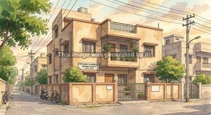 Apartment – Exterior View View at Saijpur Bogha - for Sale