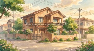 Independent House – Exterior View View at Velachha - for Sale