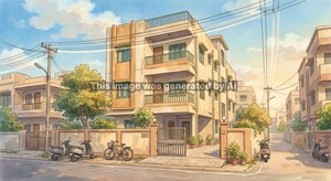  Apartment – Exterior View View at Vadsar - for Sale