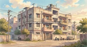  Apartment – Exterior View View at Kadodara - for Sale
