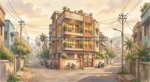  Builder Floor – Exterior View View at Dahisar West - for Sale
