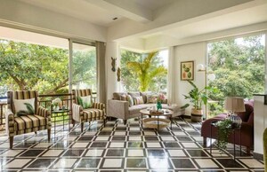 Living Room in 2 BHK Apartment at Assagao – for Sale