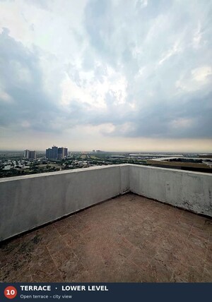 Terrace in 4 BHK Penthouse at Presithum, Sector 25 Yamuna Expressway – for Sale
