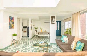 Living Room in 2 BHK Apartment at Siolim – for Sale