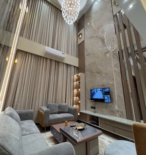 Living Room in 5 BHK Villa at Vaishali Nagar – for Sale