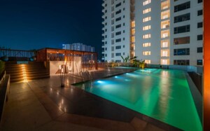 Swimming Pool in 4 BHK Apartment at Sri Fortune Sonthalia Sky Villas, Kokapet – for Rent