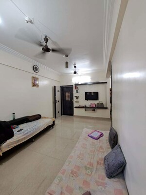 Living Room in 1 BHK Apartment at Neel Sidhi Anexo, Ghansoli – for Rent