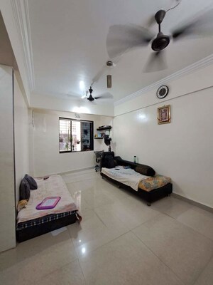 Living Room in 1 BHK Apartment at Neel Sidhi Anexo, Ghansoli – for Rent