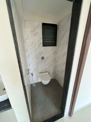 Bathroom in 1 BHK Apartment at Neelkanth Alpine, Ghansoli – for Rent