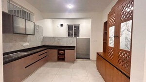 Kitchen in 3 BHK Apartment at Trendsquares Ambience, Thanisandra Main Road – for Rent
