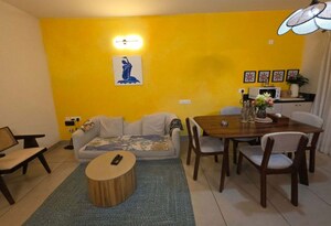 Living Room in 1 BHK Apartment at Siolim – for Sale
