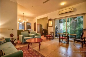 Living Room in 2 BHK Apartment at Arpora – for Sale