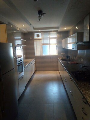 Kitchen in 3 BHK Apartment at Unitech Harmony, Sector 50 – for Rent