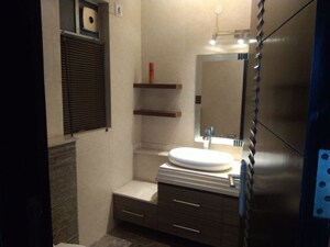 Bathroom in 3 BHK Apartment at Unitech Harmony, Sector 50 – for Rent