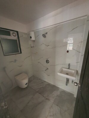 Bathroom in 1 BHK Apartment at Grace Mass Metropolis, Chembur – for Rent