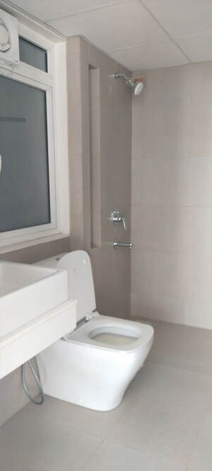 Bathroom in 1 BHK Apartment at Ashar Axis, Majiwada – for Rent