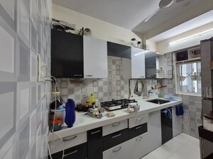 Kitchen in 1 BHK Apartment at Romell Shraddha, Borivali West – for Sale
