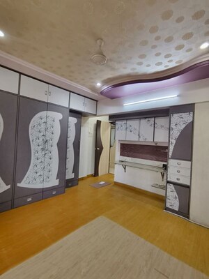 Bedroom in 3 BHK Apartment at Silver Bells CHS, Dahisar West – for Sale