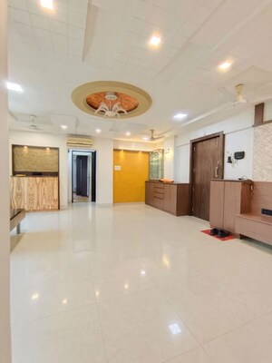 Living Room in 3 BHK Apartment at Silver Bells CHS, Dahisar West – for Sale