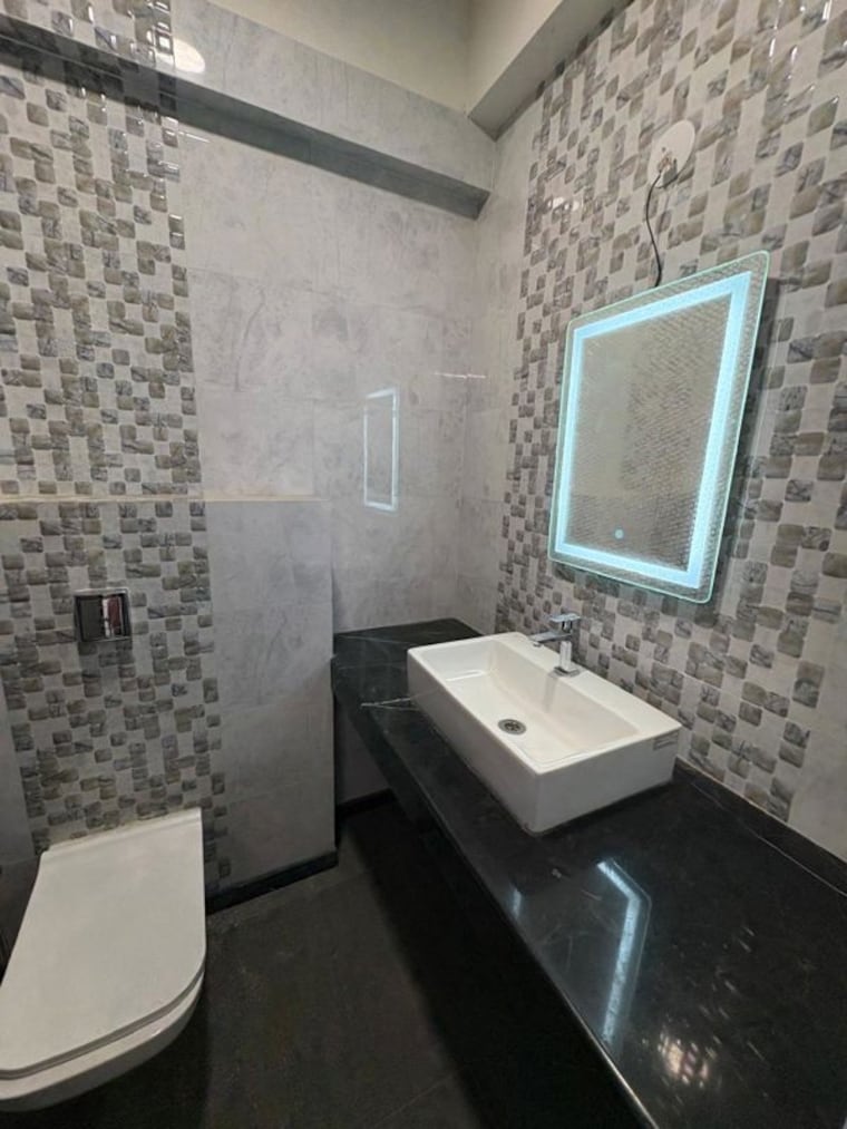 Bathroom, raj-infinia 3 Bedroom 1100 Sq.Ft. Apartment In Malad West Mumbai 10760235