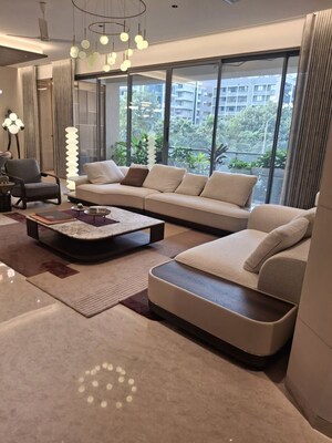 Living Room in 5 BHK Apartment at Vijay Nagar – for Sale