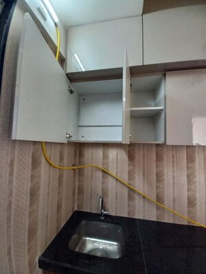 Kitchen in 3 BHK Apartment at Sheth Zuri, Laxmi Nagar – for Rent