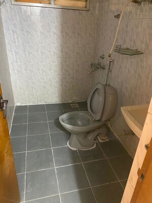 Bathroom in 3 BHK Apartment at Raja Court, Rt Nagar – for Sale
