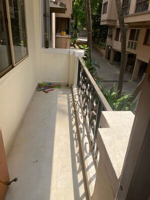 Balcony in 3 BHK Apartment at Raja Court, Rt Nagar – for Sale