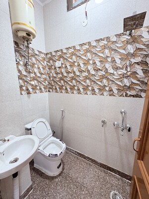 Bathroom in 2 BHK Builder Floor at Khirki Extension – for Sale