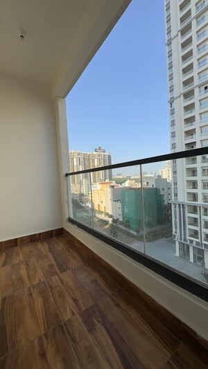 Balcony in 3 BHK Apartment at Sumadhura Olumpus, Financial District – for Rent
