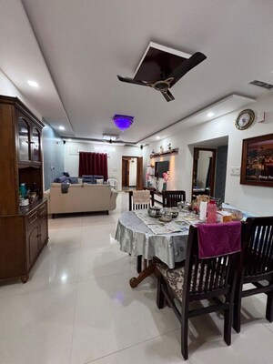 Dining area in 3 BHK Apartment at Concrete Destina, Serilingampally – for Sale
