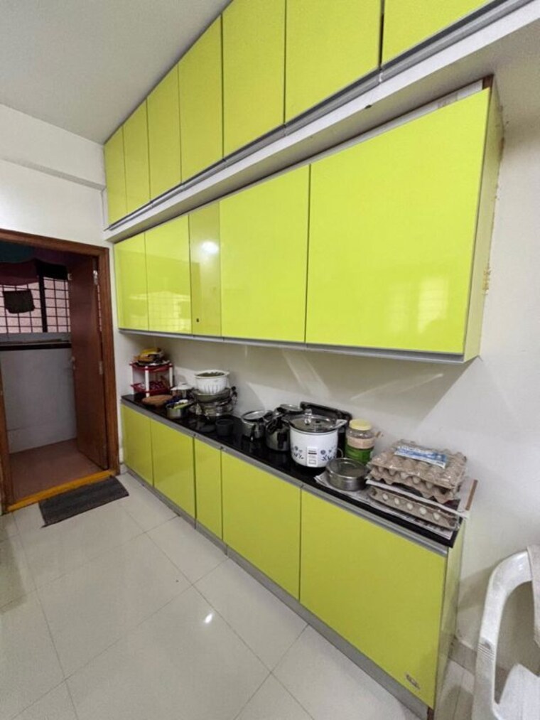 Kitchen, concrete-destina 3 Bedroom 1865 Sq.Ft. Apartment In Serilingampally Hyderabad 10760348