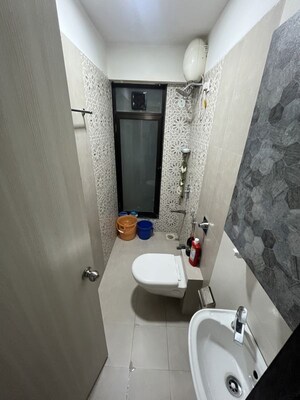 Bathroom in 1 BHK Apartment at Sanjivani Tower, Vikhroli East – for Sale