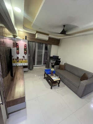 Living Room in 1 BHK Apartment at Sanjivani Tower, Vikhroli East – for Sale