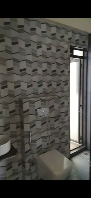 Bathroom in 2 BHK Apartment at Dhamji Shamji Mahavir Spring Tulip Phase 1, Pokhran Road No Two – for Rent