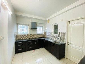 Kitchen in 3 BHK Apartment at Aparna Sarovar Grande, Nallagandla – for Rent