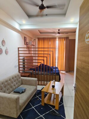 Living Room in 1 BHK Apartment at Motia Citi Royal Business Park, Ambala Highway – for Rent