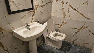 Bathroom in 3 BHK Apartment at Migsun Twinz, Eta Ii Greater Noida – for Sale